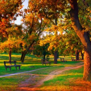 Autumn / Wooden Puzzle for Adults / Hand-Cut Wooden Jigsaw Puzzle for Adults and Family