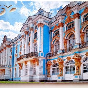 Welcome in Saint Peterburg / Custom Hand-cut Wooden Jigsaw Puzzle / Collectible Hand-Crafted Jigsaw Puzzles / Mrgogo Puzzles