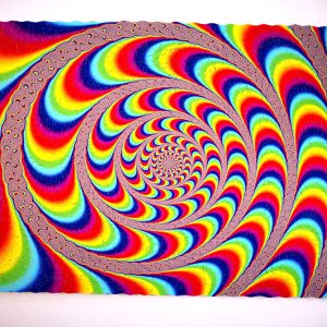 Hypnosis / Brain Teaser Wooden Jigsaw Puzzle For Adults / Difficult