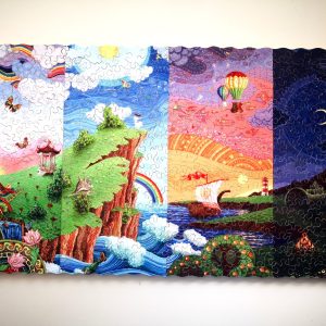 24 Hours Wooden Jigsaw Puzzle / Handcrafted Wooden jigsw puzzles for Adults / Mrgogo wood jigsaw Puzzles