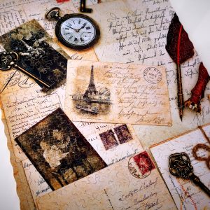 Vintage Messenger / Hand-Cut Wooden Jigsaw Puzzle For Adults / Handcrafted Wooden Puzzle / Mrgogo Wooden Puzzles