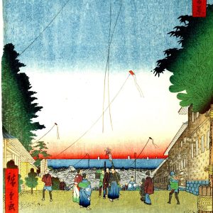 100 famous views of EDO / Hiroshige Jigsaw Puzzle / Hand-Cut Wooden Jigsaw Puzzle For Adults / Mrgogo Handcrafted Wooden Puzzles