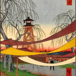 100 Views of Edo Hand Cut Wooden Jigsaw Puzzle For Adults / Ando Hiroshige Art Jigsaw Puzzle
