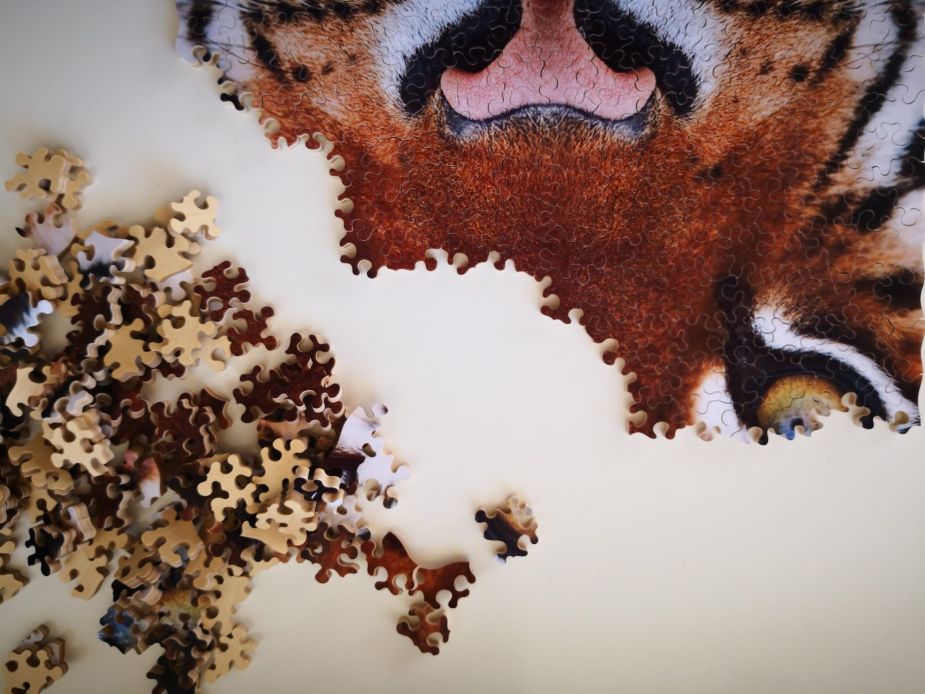 Ultra Tiger / Handmade Wooden Jigsaw Puzzle For Adults / Hand – Cut ...